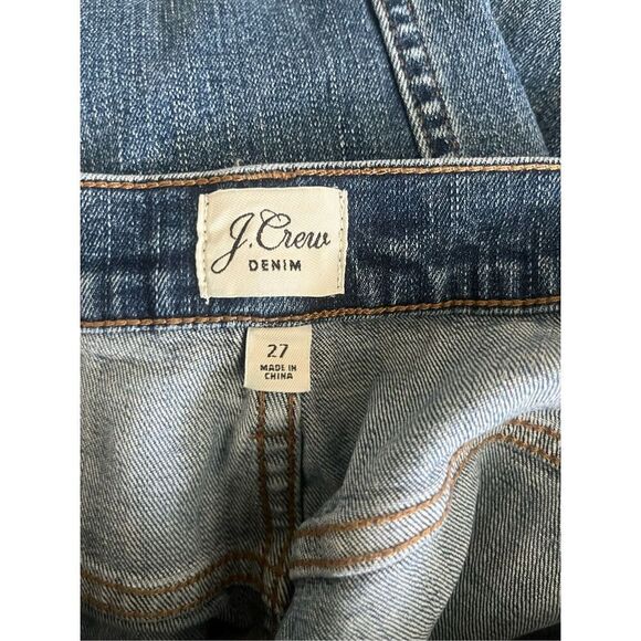 J. Crew High Rise Vintage Straight Leg Jeans‎ Size 4/27 - Picture 3 of 6